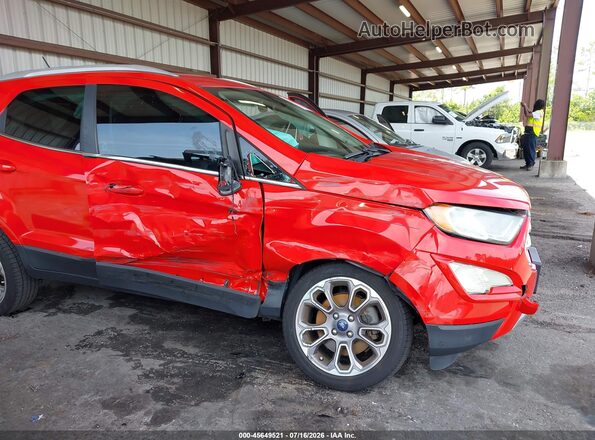 MAJ6S3KL7LC364258 2020 FORD ECOSPORT Red Вид спереду
