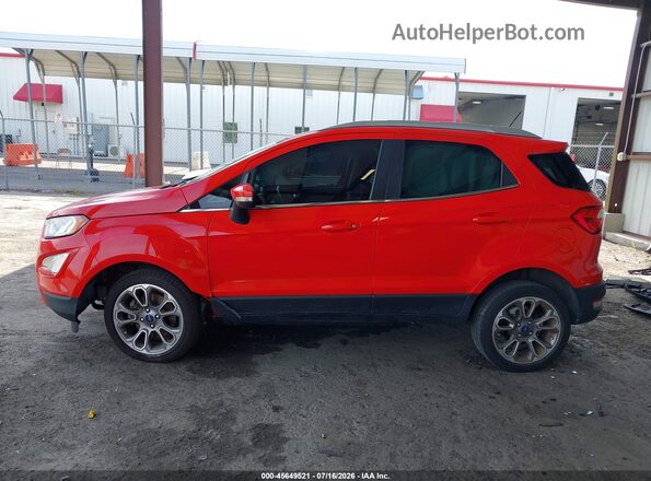 MAJ6S3KL7LC364258 2020 FORD ECOSPORT Red Панорамний вид салону 360°