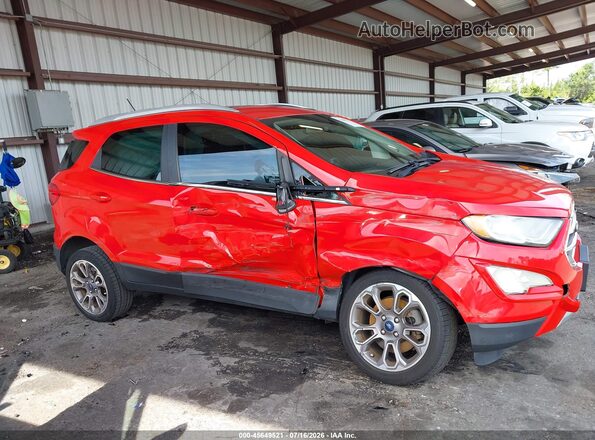 MAJ6S3KL7LC364258 2020 FORD ECOSPORT Red Вид задньої частини салону