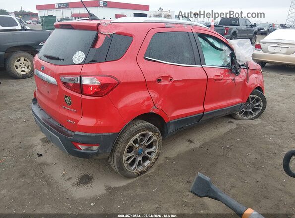 MAJ6S3KL7MC402086 2021 FORD ECOSPORT Red უკანა მარჯვენა