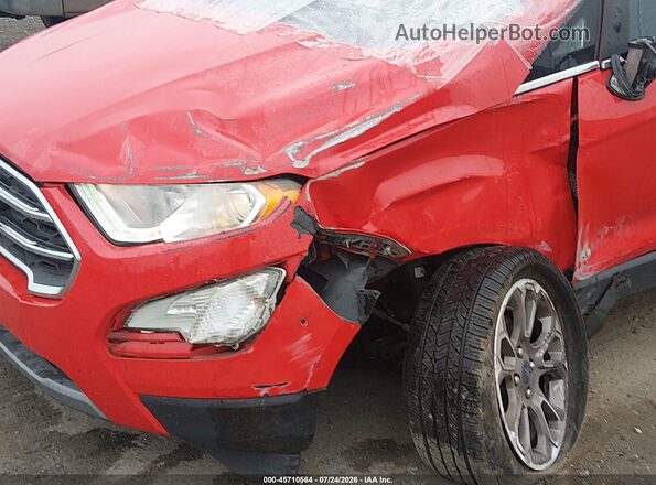 MAJ6S3KL7MC402086 2021 FORD ECOSPORT Red წინა ხედი