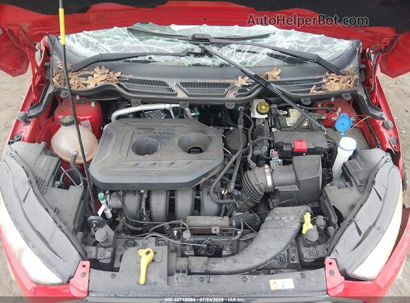 MAJ6S3KL7MC402086 2021 FORD ECOSPORT Red უკანა ხედი