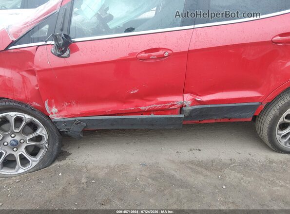 MAJ6S3KL7MC402086 2021 FORD ECOSPORT Red ხელსაწყოთა პანელის ხედი