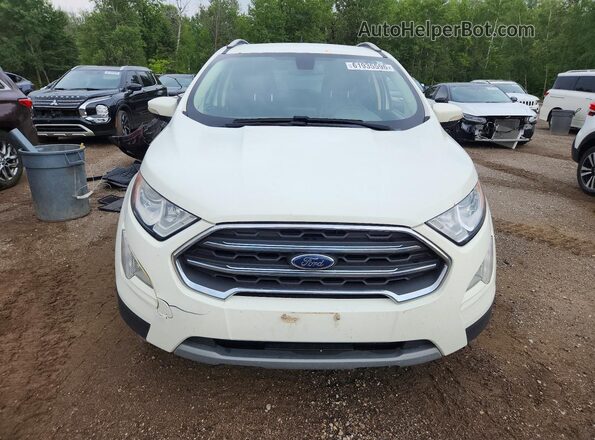 MAJ6S3KL8KC278519 2019 FORD ECOSPORT Белый Вид спереди