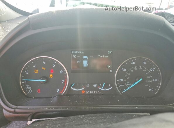 MAJ6S3KL8LC326635 2020 FORD ECOSPORT Белый Вид щитка приборов