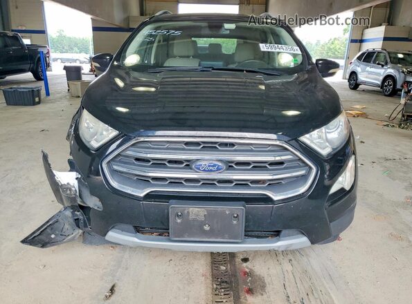 MAJ6S3KL9KC279601 2019 FORD ECOSPORT Black Widok z przodu