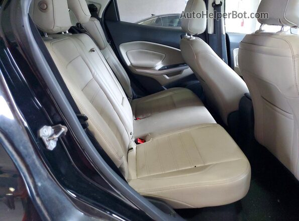 MAJ6S3KL9KC279601 2019 FORD ECOSPORT Black Widok wnętrza z tyłu