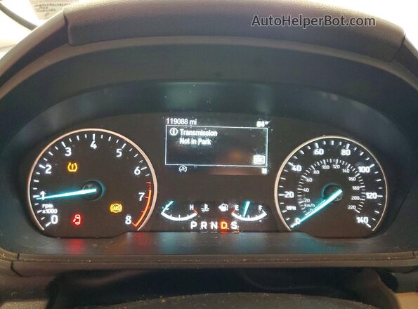 MAJ6S3KL9KC279601 2019 FORD ECOSPORT Black Widok zestawu wskaźników