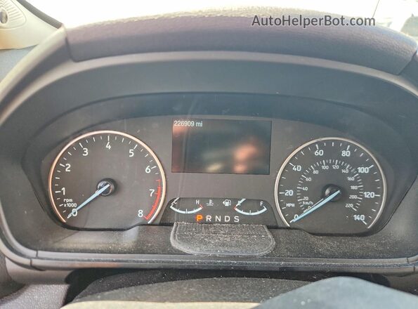 MAJ6S3KL9KC281798 2019 FORD ECOSPORT Белый Вид щитка приборов