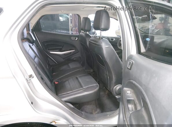 MAJ6S3KL9KC283230 2019 FORD ECOSPORT Silver Vista de la etiqueta del VIN