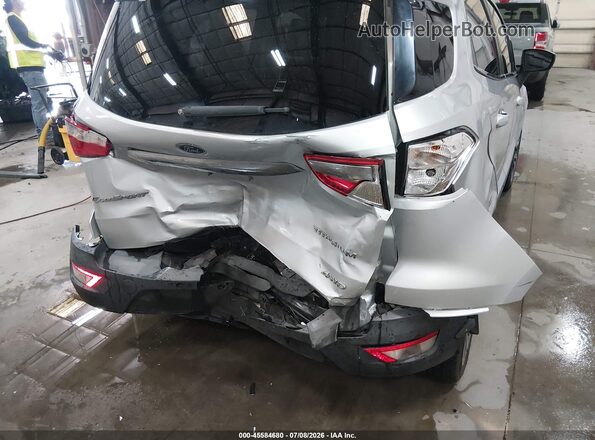 MAJ6S3KL9KC283230 2019 FORD ECOSPORT Silver Vista frontal