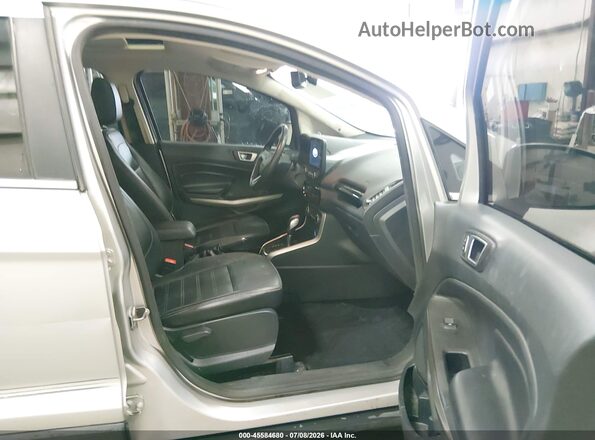 MAJ6S3KL9KC283230 2019 FORD ECOSPORT Silver Vista interior delantera