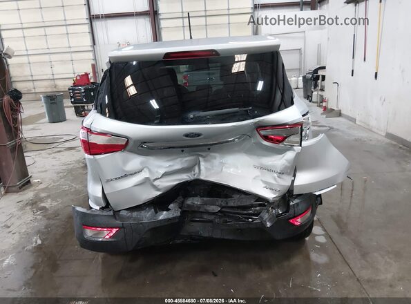 MAJ6S3KL9KC283230 2019 FORD ECOSPORT Silver 