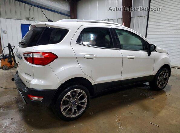 MAJ6S3KL9KC310264 2019 FORD ECOSPORT Белый Задняя правая четверть