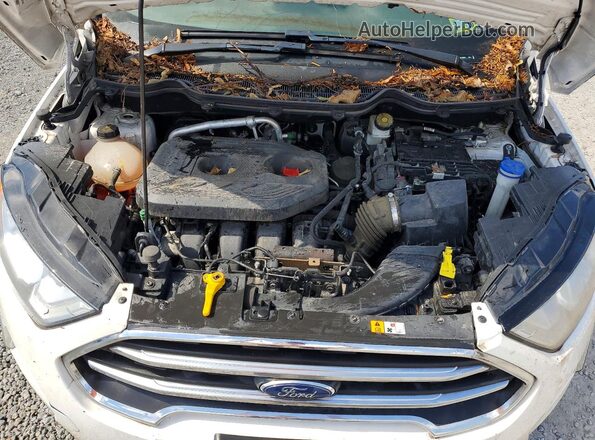 MAJ6S3KL9KC310264 2019 FORD ECOSPORT Белый Вид подкапотного пространства
