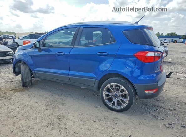 MAJ6S3KL9LC333657 2020 FORD ECOSPORT Синий Задняя левая четверть