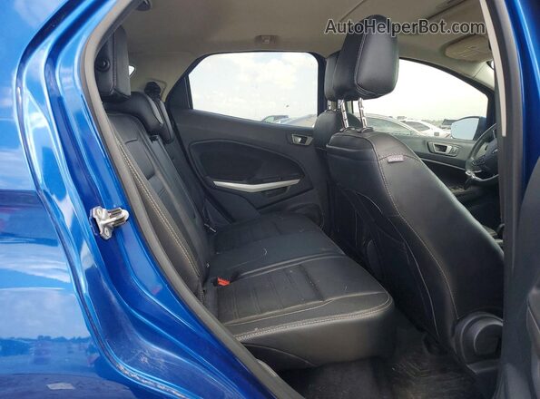 MAJ6S3KL9LC333657 2020 FORD ECOSPORT Синий Вид задних сидений