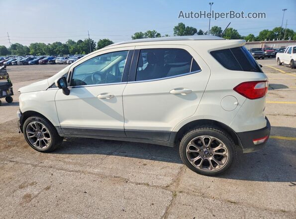 MAJ6S3KL9MC399644 2021 FORD ECOSPORT Белый Задняя левая четверть