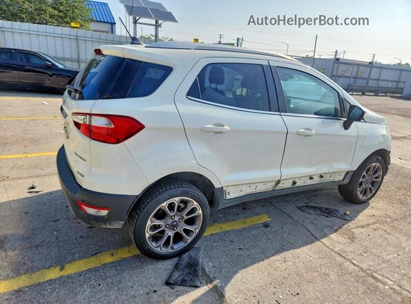 MAJ6S3KL9MC399644 2021 FORD ECOSPORT Белый Задняя правая четверть