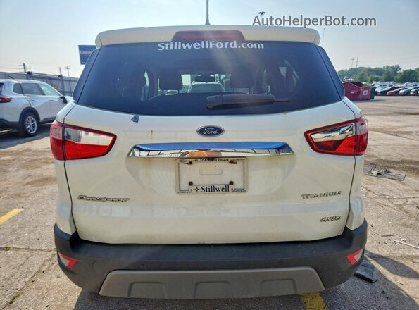 MAJ6S3KL9MC399644 2021 FORD ECOSPORT Белый Вид сзади