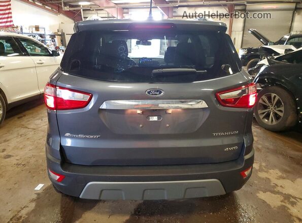 MAJ6S3KL9MC403773 2021 FORD ECOSPORT Gray Հետևի տեսք
