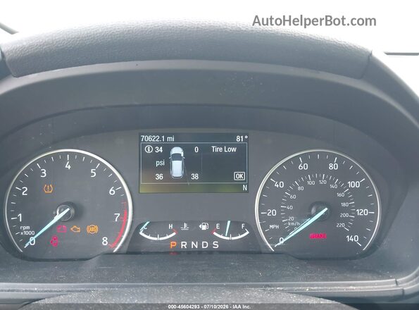 MAJ6S3KLXLC320707 2020 FORD ECOSPORT Gray Հետևի նստատեղերի տեսք