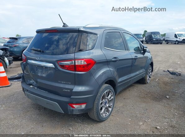 MAJ6S3KLXLC320707 2020 FORD ECOSPORT Gray Հետևի աջ