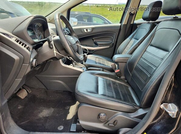 MAJ6S3KLXLC392670 2020 FORD ECOSPORT Черный Вид салона спереди