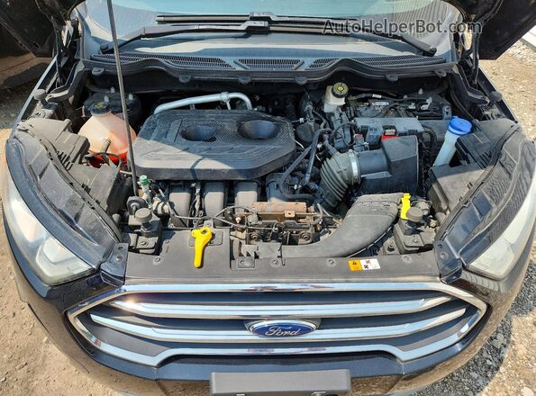 MAJ6S3KLXLC392670 2020 FORD ECOSPORT Черный Вид подкапотного пространства