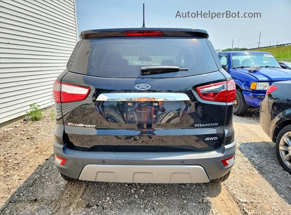 MAJ6S3KLXLC392670 2020 FORD ECOSPORT Черный Вид сзади