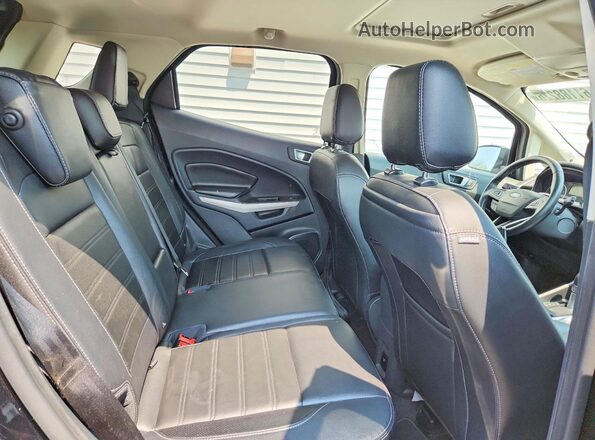 MAJ6S3KLXLC392670 2020 FORD ECOSPORT Черный Вид задней части салона