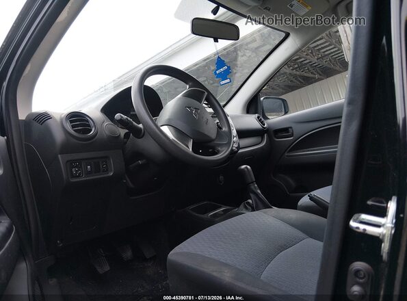 ML32A3HJ0HH000245 2017 MITSUBISHI MIRAGE Black Սալոնի դիմացի տեսք