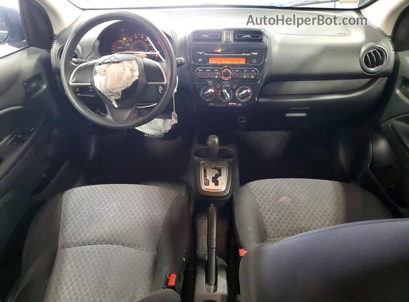 ML32A3HJ0HH009205 2017 MITSUBISHI MIRAGE Black Vista del salpicadero