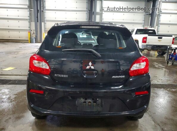 ML32A3HJ0HH009205 2017 MITSUBISHI MIRAGE Black Vista trasera