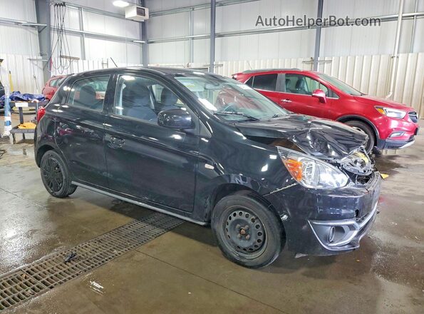 ML32A3HJ0HH009205 2017 MITSUBISHI MIRAGE Black Delantero derecho