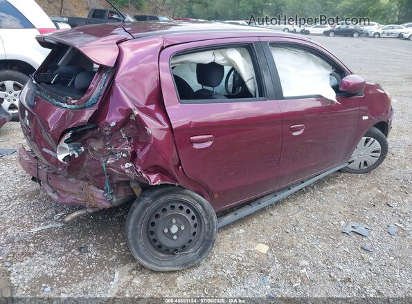 ML32A3HJ0HH016199 2017 MITSUBISHI MIRAGE Purple უკანა მარჯვენა