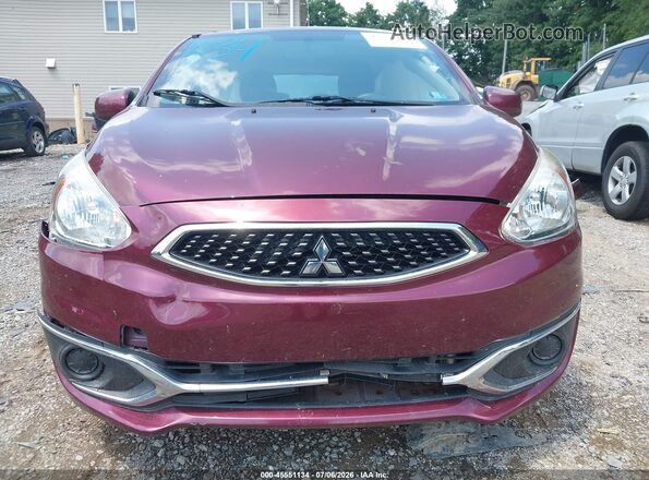 ML32A3HJ0HH016199 2017 MITSUBISHI MIRAGE Purple უკანა სალონის ხედი