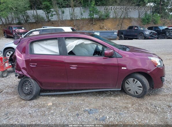 ML32A3HJ0HH016199 2017 MITSUBISHI MIRAGE Purple სალონის 360-გრადუსიანი ხედი