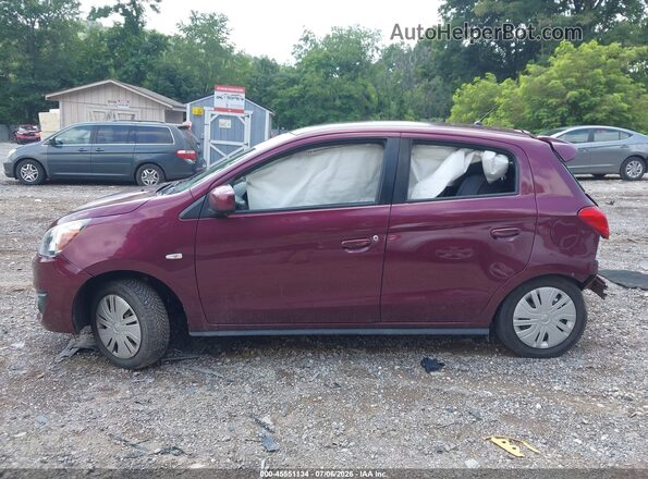 ML32A3HJ0HH016199 2017 MITSUBISHI MIRAGE Purple 