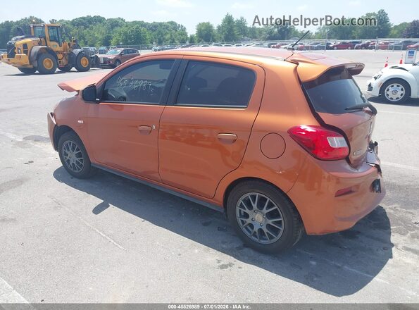 ML32A3HJ0HH019555 2017 MITSUBISHI MIRAGE Orange უკანა მარცხენა