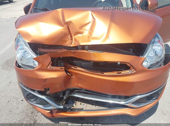 ML32A3HJ0HH019555 2017 MITSUBISHI MIRAGE Orange წინა ხედი