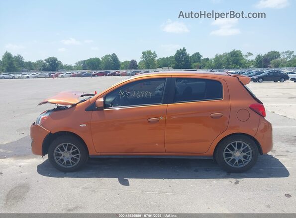 ML32A3HJ0HH019555 2017 MITSUBISHI MIRAGE Orange 