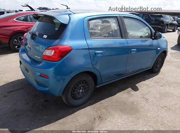 ML32A3HJ0JH002230 2018 MITSUBISHI MIRAGE Blue Tył prawy