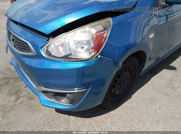 ML32A3HJ0JH002230 2018 MITSUBISHI MIRAGE Blue Widok z przodu