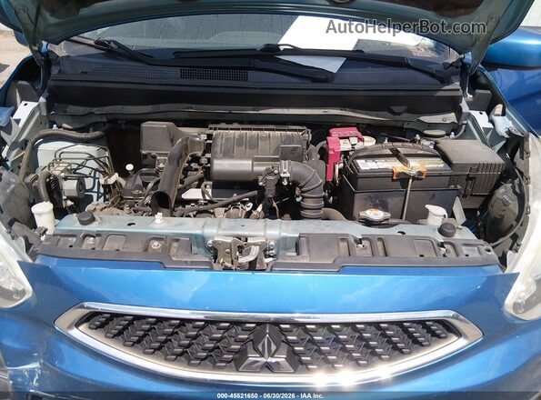 ML32A3HJ0JH002230 2018 MITSUBISHI MIRAGE Blue Widok z tyłu
