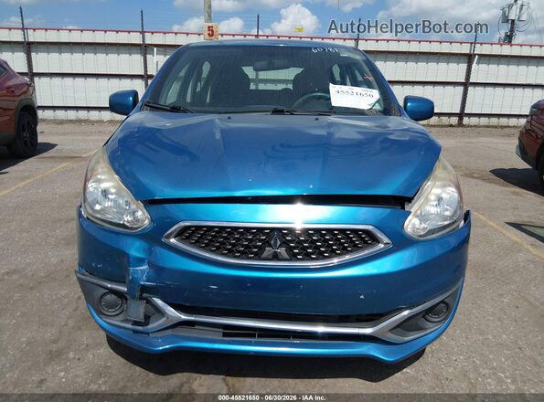 ML32A3HJ0JH002230 2018 MITSUBISHI MIRAGE Blue Widok zestawu wskaźników