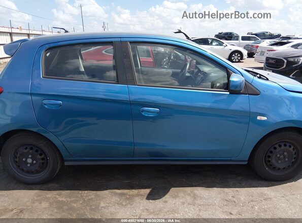 ML32A3HJ0JH002230 2018 MITSUBISHI MIRAGE Blue Widok wnętrza z tyłu
