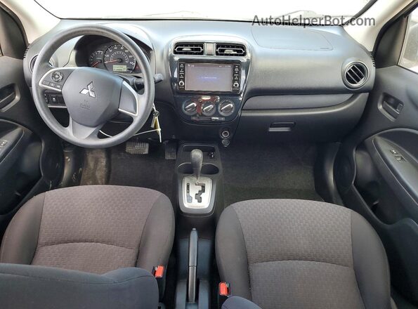 ML32A3HJ0JH009680 2018 MITSUBISHI MIRAGE Silver Dashboard view