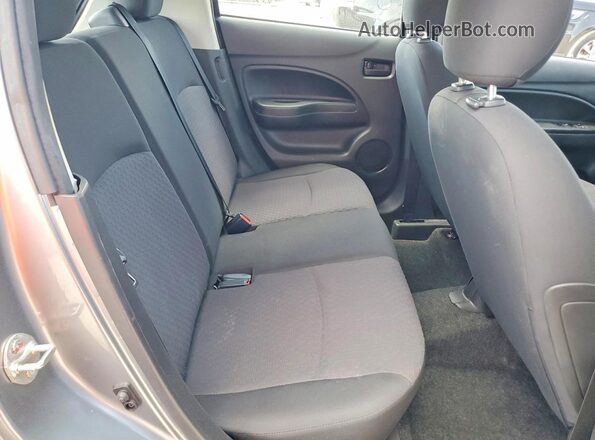 ML32A3HJ0JH009680 2018 MITSUBISHI MIRAGE Silver Rear seats view