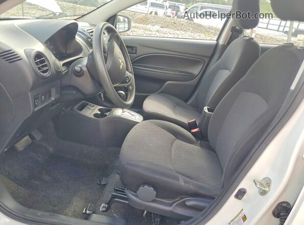 ML32A3HJ0KH006473 2019 MITSUBISHI MIRAGE White Widok wnętrza z przodu